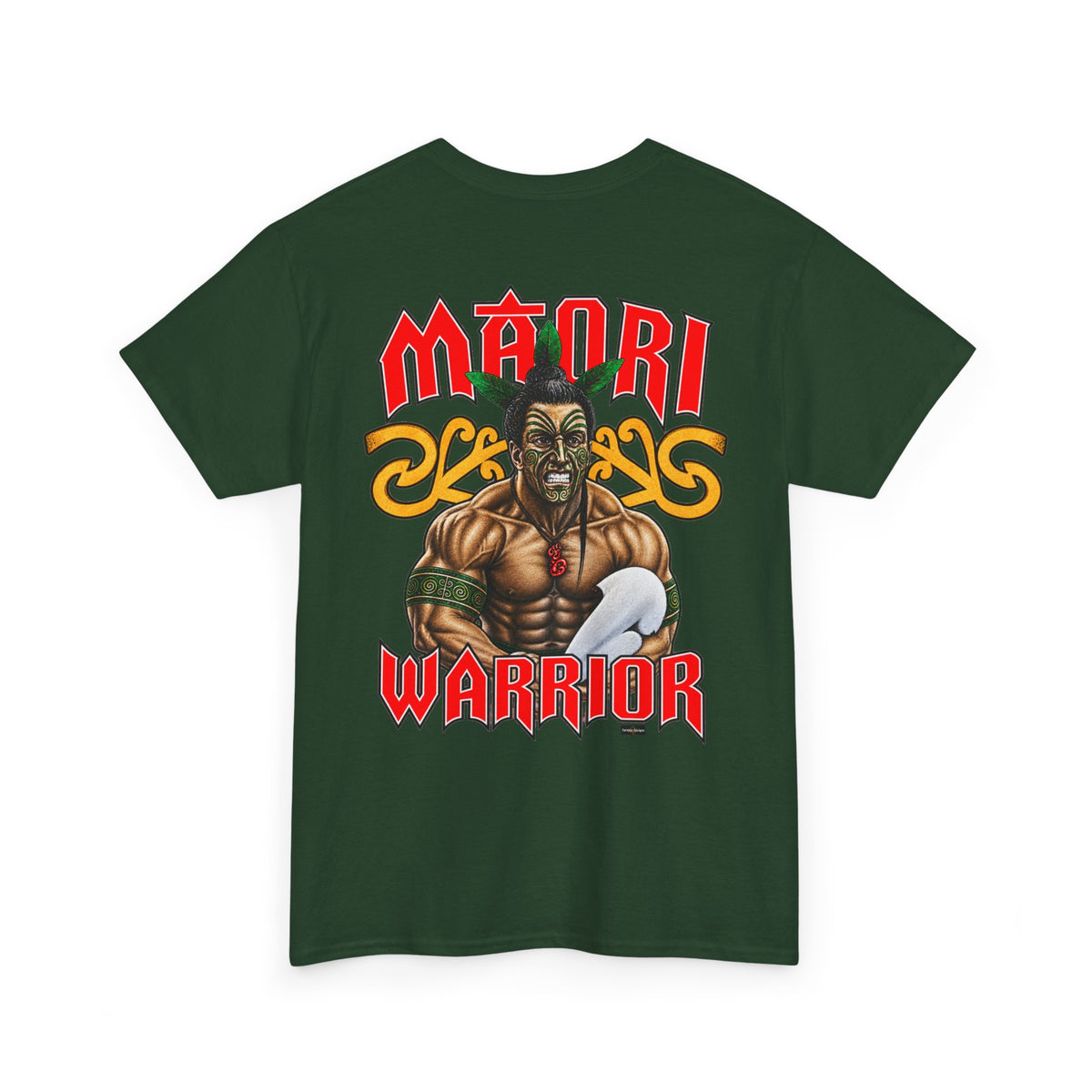 Local Strength Maori Warrior Unisex Heavy Cotton Tee