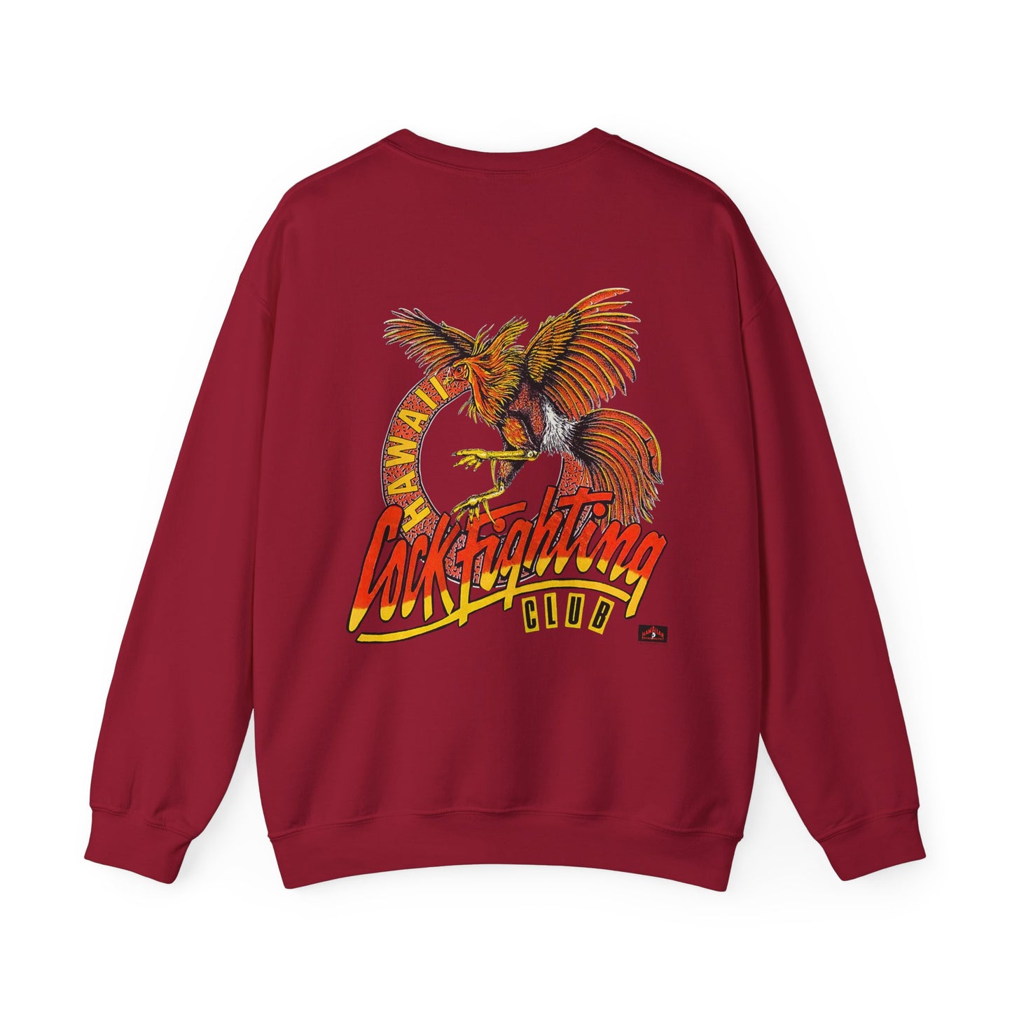 Hawaiian Strength Cockfighting Club Hawaii Unisex Heavy Blend™ Crewneck Sweatshirt
