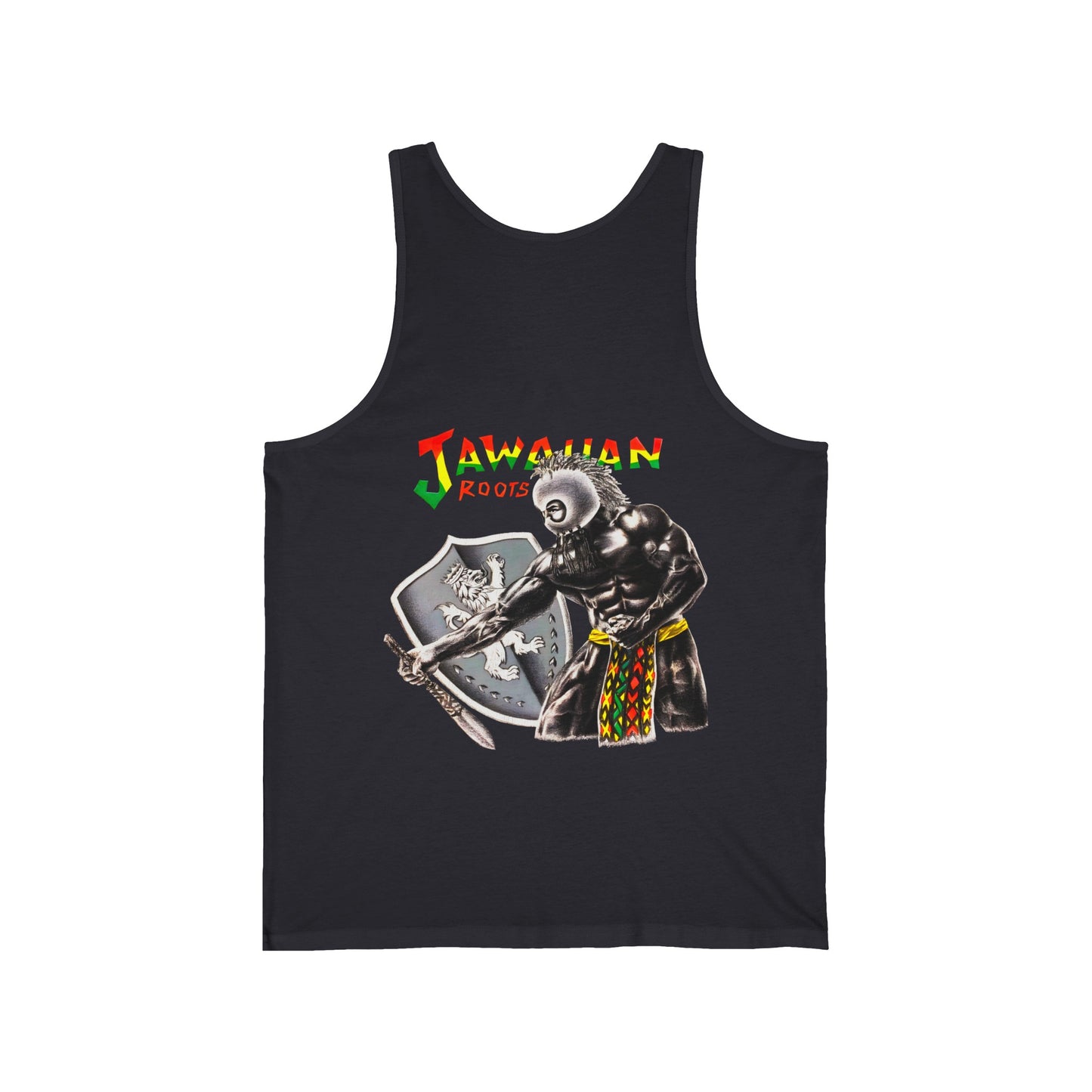 Jawaiian Strenght Jawaiian Roots Vintage Design 90s New Print Unisex Jersey Tank