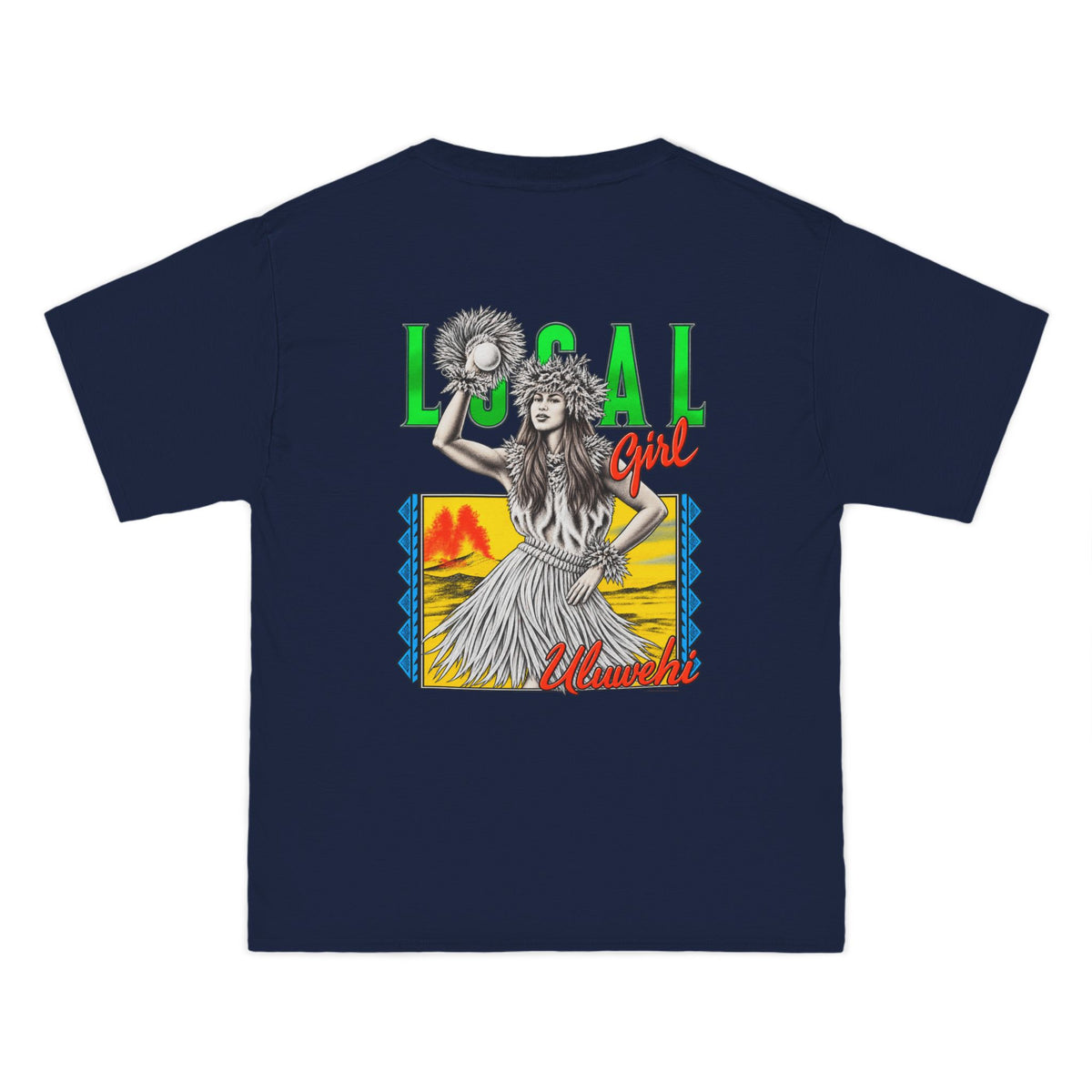 Hawaiian Strength Local Girl Uluwehi Beefy-T®  Short-Sleeve T-Shirt