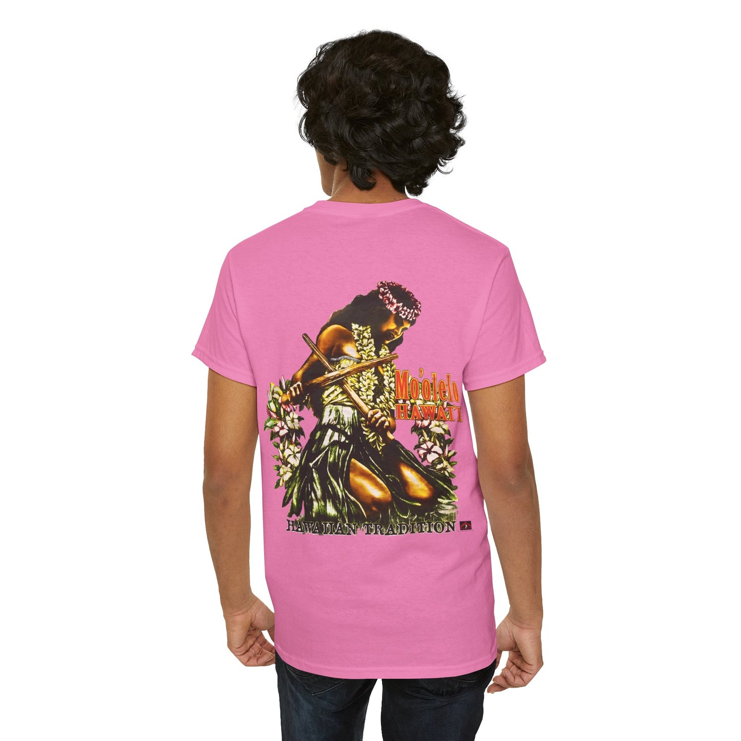 Hawaiian Strength Hawaiian Tradition Mo'olelo Hawai'i Vintage Design 90s New Print T-shirt Unisex Heavy Cotton Tee