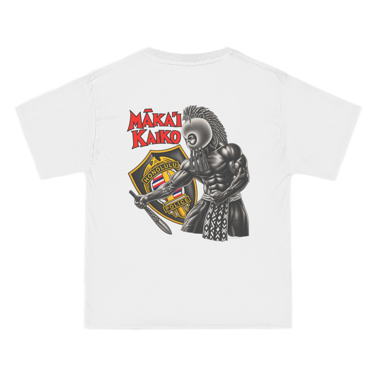 Hawaiian Strength Maka'i Kaiko Honolulu Police Beefy-T®  Short-Sleeve T-Shirt