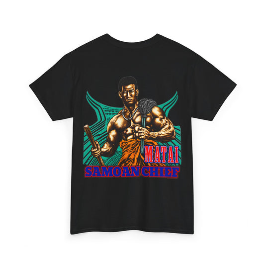 Samoan Strength Samoan Chief Matai Unisex Heavy Cotton Tee