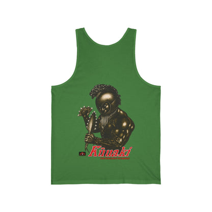 Hawaiian Strength Kῡuaki The Hawaiian Guardian Vintage Design 90s New Print Unisex Jersey Tank