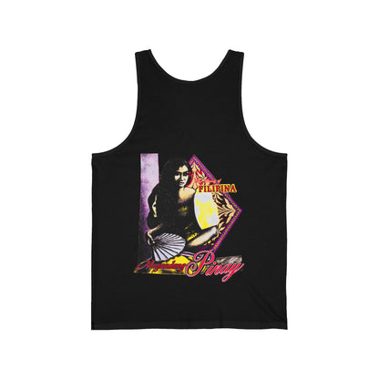 Filipino Strength The Beauty Of Filipina Magandang Pinay Vintage Design 90s New Print Unisex Jersey Tank
