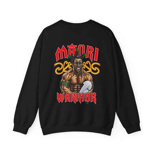 Local Strength Maori Warrior Unisex Heavy Blend™ Crewneck Sweatshirt