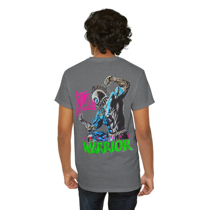 Hawaiian Strength Puali Ancient Warrior Vintage Design 90s New Print T-shirt Unisex Heavy Cotton Tee