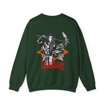 Hawaiian Strength Legendary Mo'olelo Vintage 90s Design New Print Unisex Heavy Blend™ Crewneck Sweatshirt
