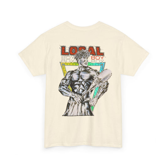 Hawaiian Strength Local Boy Vintage Design 90s New Print T-shirt Unisex Heavy Cotton Tee