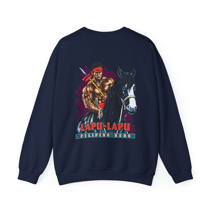Filipino Strength Lapu-Lapu Filipino Hero Unisex Heavy Blend™ Crewneck Sweatshirt