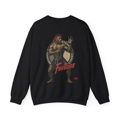FIlipino Strength Fearless Hawaiian Street Vintage 90s Design New Print Unisex Heavy Blend™ Crewneck Sweatshirt