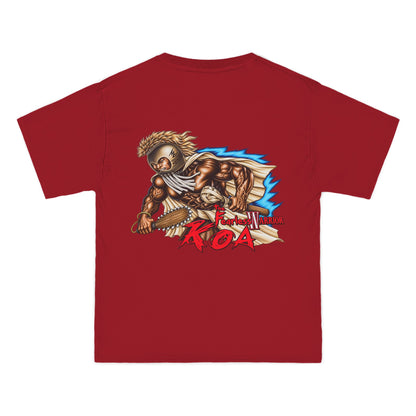 Hawaiian Strength The Fearless Warrior Koa Beefy-T®  Short-Sleeve T-Shirt