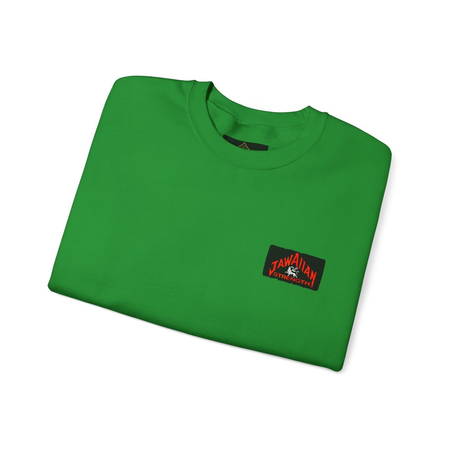 Jawaiian Strength Dread Lion Vintage 90s Design New Print Unisex Heavy Blend™ Crewneck Sweatshirt