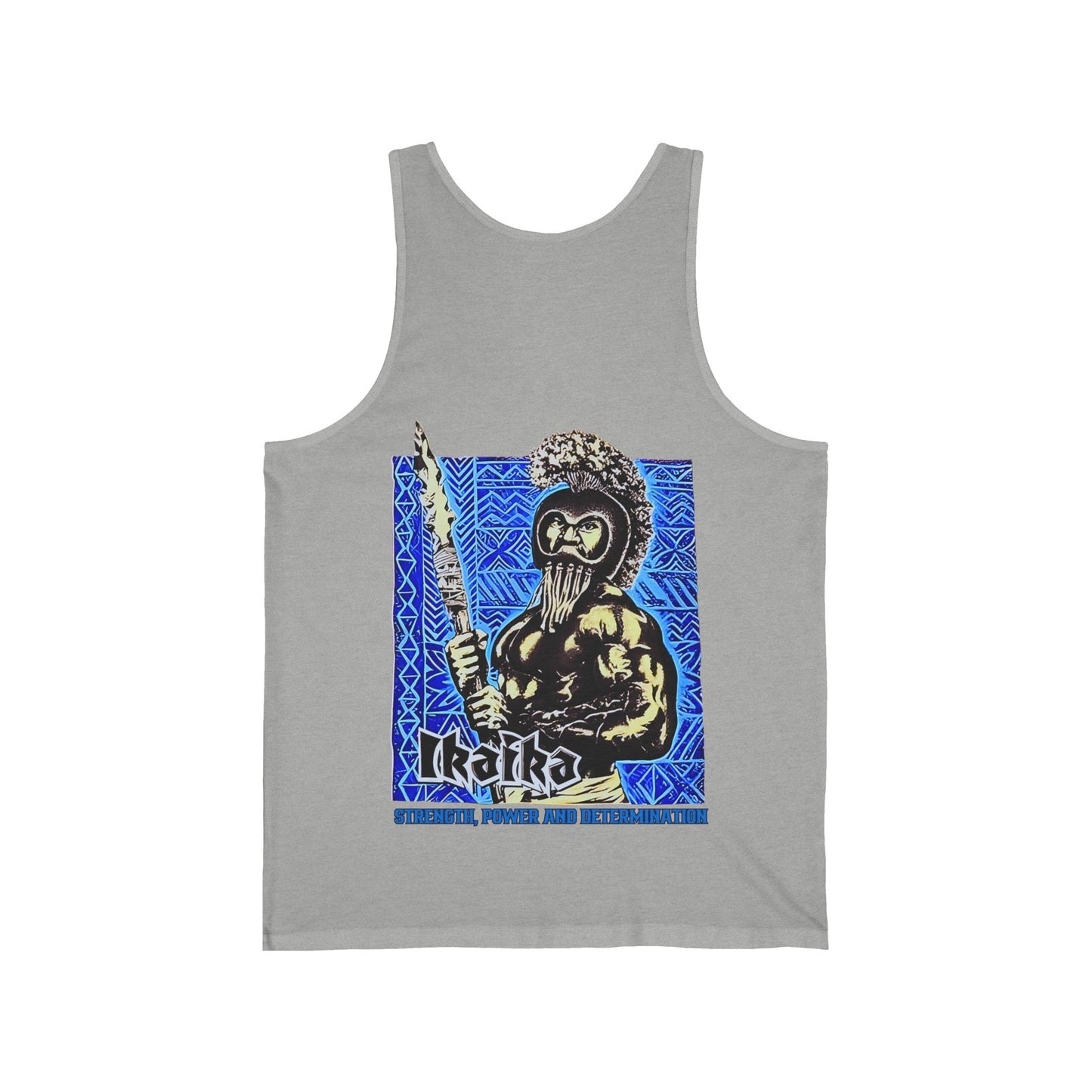 Hawaiian Strength Ikaika Strength Power and Determination Vintage Design 90s New Print Unisex Jersey Tank