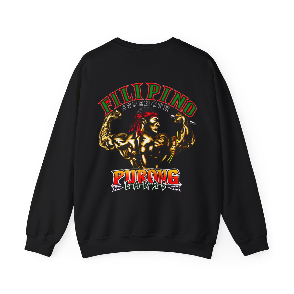 Filipino Strength Purong Lakas Unisex Heavy Blend™ Crewneck Sweatshirt