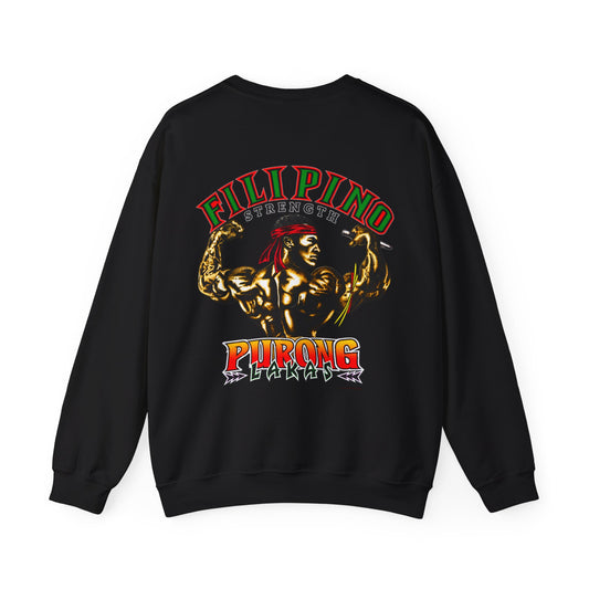 Filipino Strength Purong Lakas Unisex Heavy Blend™ Crewneck Sweatshirt