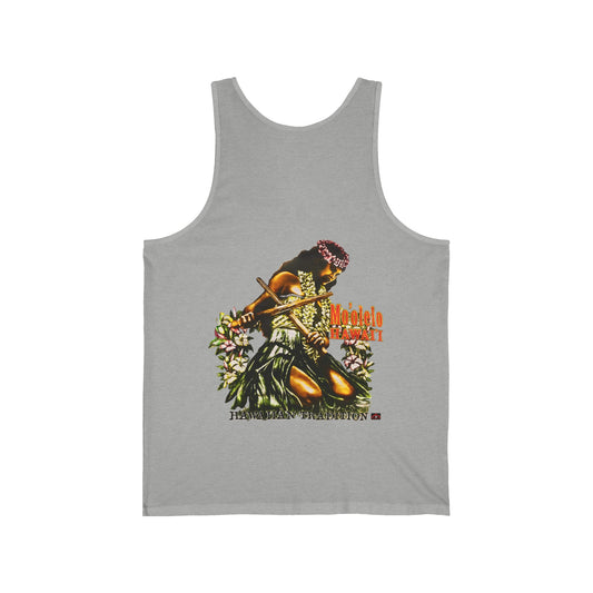 Hawaiian Strength Hawaiian Tradition Mo'olelo Hawai'i Vintage Design 90s New Print Unisex Jersey Tank