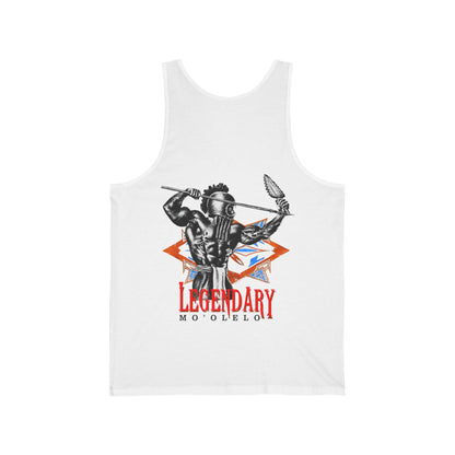 Hawaiian Strength Legendary Mo'olelo Vintage 90s Design New Print Unisex Jersey Tank