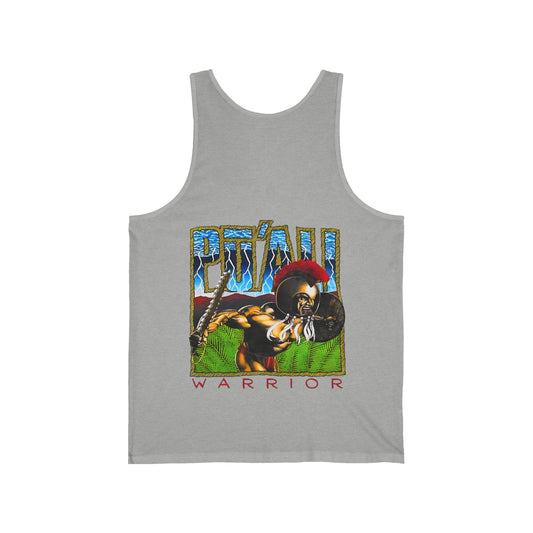 Hawaiian Strength Pu'ali Warrior Vintage Design 90s New Print Unisex Jersey Tank