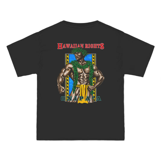 Hawaiian Strength Onipa’a Hawaiian Rights Beefy-T®  Short-Sleeve T-Shirt