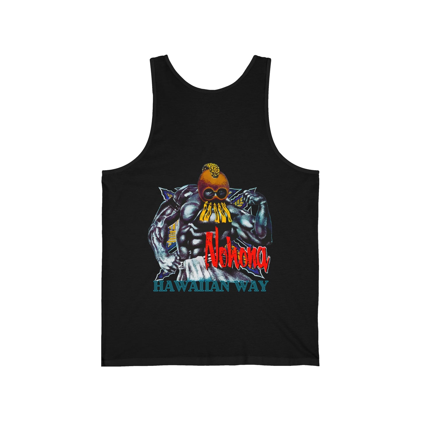 Hawaiian Strength Hawaiian Way Nohona Vintage Design 90s New Print Unisex Jersey Tank