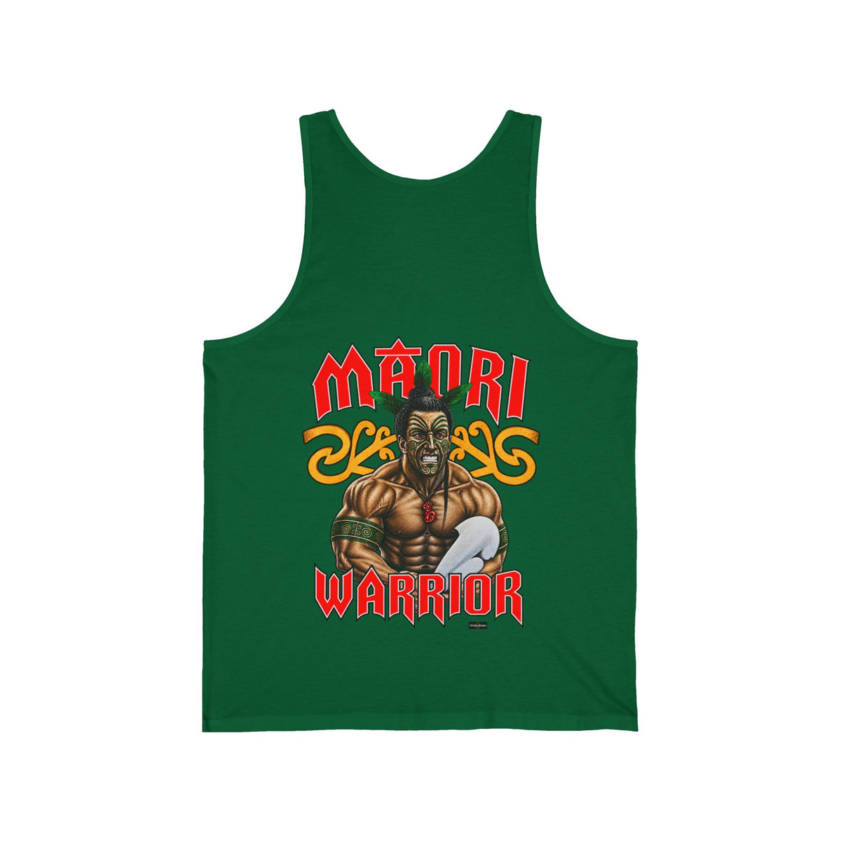 Local Strength Maori Warrior Unisex Jersey Tank