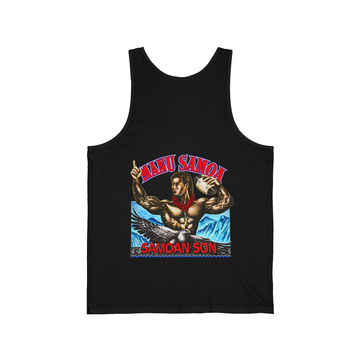 Samoan Strength Manu Samoa Samoan Son Unisex Jersey Tank