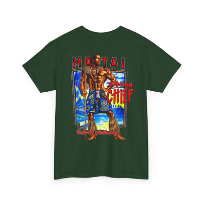 Samoan Strength Samoan Chief Matai Unisex Heavy Cotton Tee