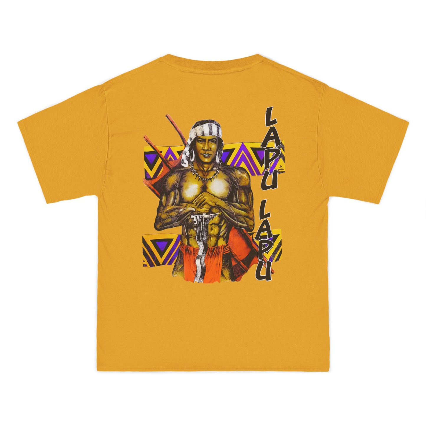 Filipino Strength Lapu Lapu Vintage Design 90s New Print Beefy-T®  Short-Sleeve T-Shirt