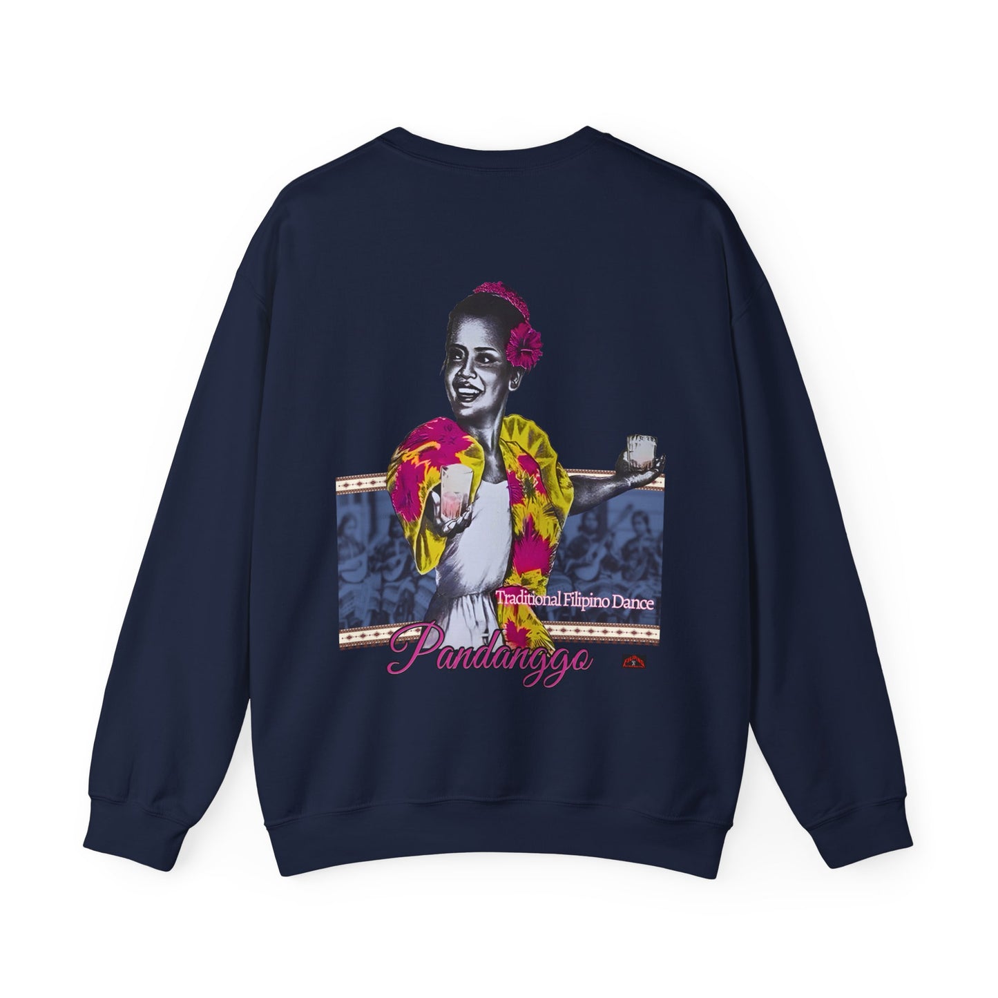 Filipino Strength Pandanggo Traditional Filipino Dance Vintage Design 90s New Print Unisex Heavy Blend™ Crewneck Sweatshirt