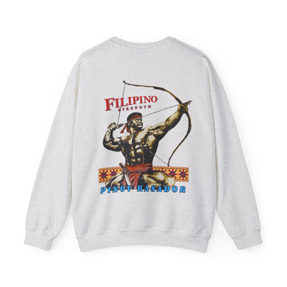 Filipino Strength Pinoy Kasador Filipino Strength Vintage Design 90s New Print Unisex Heavy Blend™ Crewneck Sweatshirt