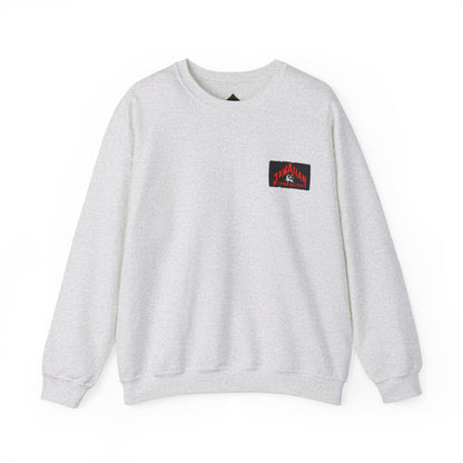Jawaiian Strength Rastafari Jawaiian Reggae Vintage Design 90s New Print Unisex Heavy Blend™ Crewneck Sweatshirt