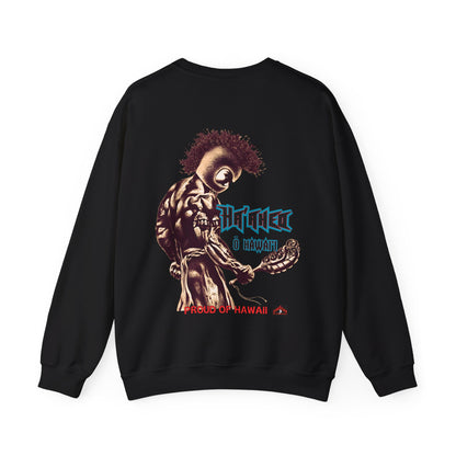 Hawaiian Strength Proud of Hawaii Ha'aheo o Hawai'i Vintage Design 90s New Print Unisex Heavy Blend™ Crewneck Sweatshirt