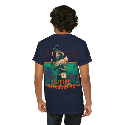 Filipino Strength Filipino HeadHunter Unisex Heavy Cotton Tee