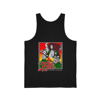 Hawaiian Strength Pele Volcano Goddess Unisex Jersey Tank