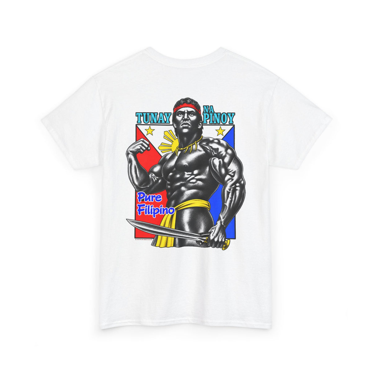 Filipino Strength Tunay na Pinoy Pure Filipino Unisex Heavy Cotton Tee