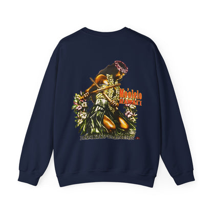 Hawaiian Strength Hawaiian Tradition Mo'olelo Hawai'i Vintage Design 90s New Print Unisex Heavy Blend™ Crewneck Sweatshirt