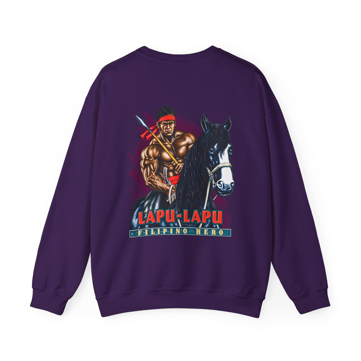 Filipino Strength Lapu-Lapu Filipino Hero Unisex Heavy Blend™ Crewneck Sweatshirt