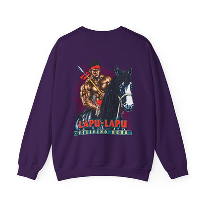Filipino Strength Lapu-Lapu Filipino Hero Unisex Heavy Blend™ Crewneck Sweatshirt