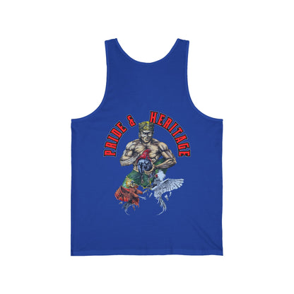 Filipino Strength Pride and Heritage Vintage 90s Design New Print Unisex Jersey Tank