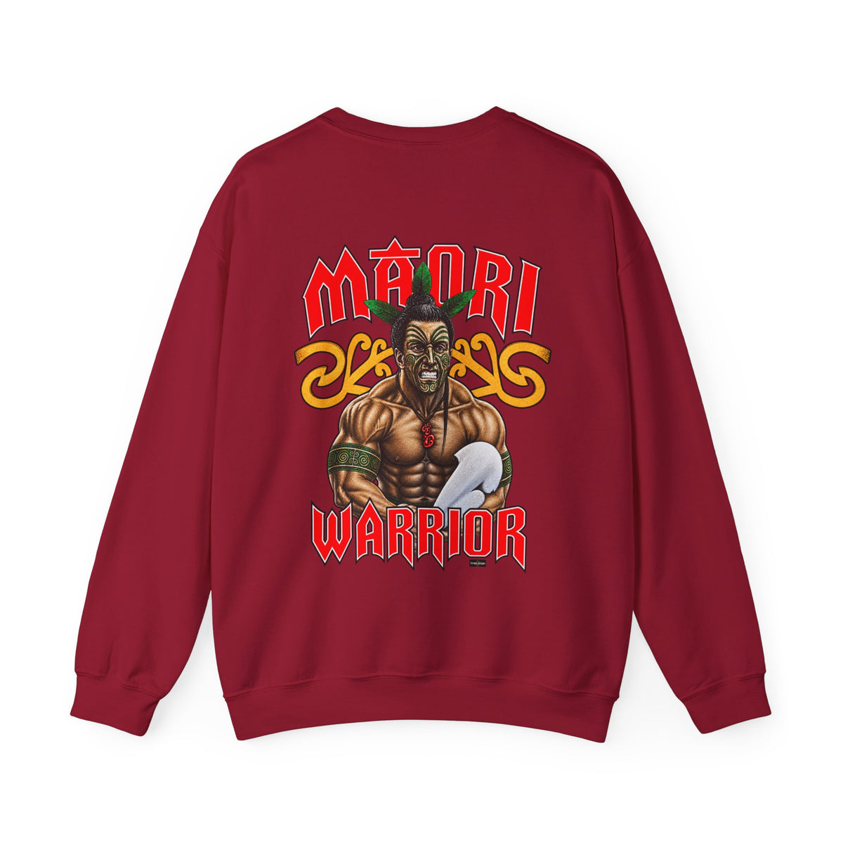 Local Strength Maori Warrior Unisex Heavy Blend™ Crewneck Sweatshirt