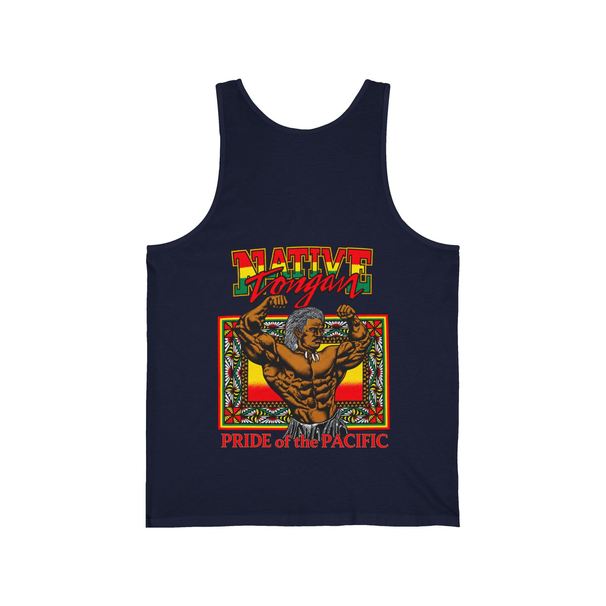 Local Strength Native Tongan Pride of the Pacific Unisex Jersey Tank