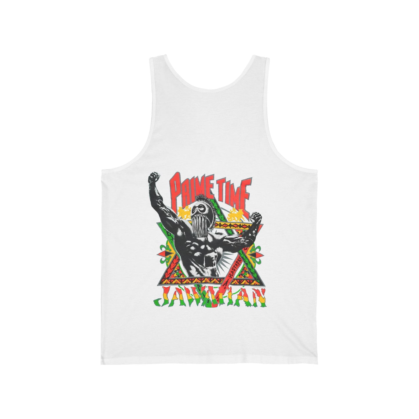 Jawaiian Strength Prime Time Jawaiian Vintage Design 90s New Print Unisex Jersey Tank