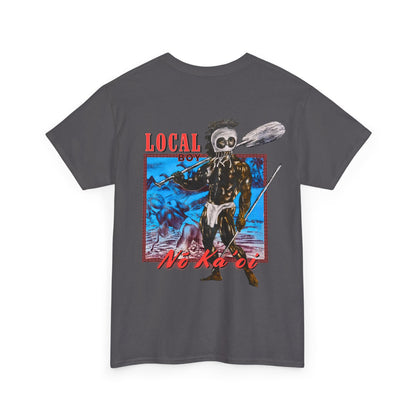 Hawaiian Strength Local Boy No Ka'oi Vintage Design 90s New Print T-shirt Unisex Heavy Cotton Tee