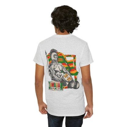 Jawaiian Strength Jawaiian Spirit Vintage Design 90s New Print Unisex Heavy Cotton Tee