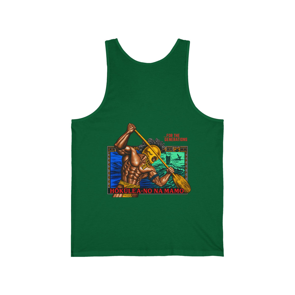 Hawaiian Strength For The Generations Unisex Jersey Tank