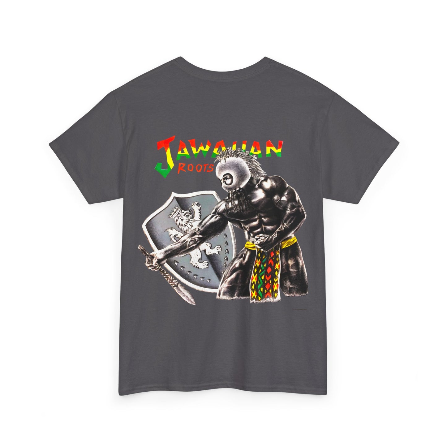 Jawaiian Strenght Jawaiian Roots Vintage Design 90s New Print T-shirt Unisex Heavy Cotton Tee