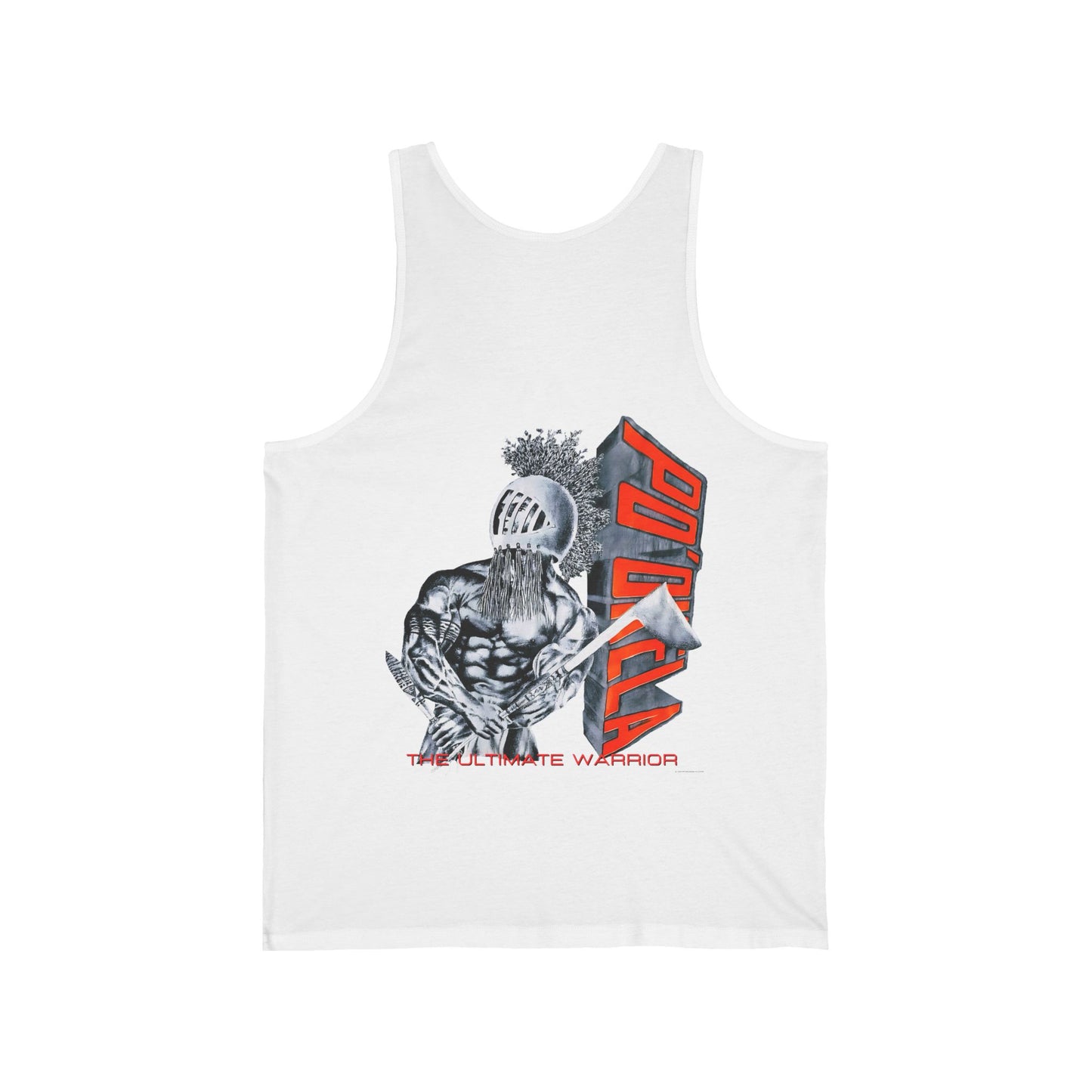 Hawaiian Strength Po'okela The Ultimate Warrior Vintage Design 90s New Print Unisex Jersey Tank