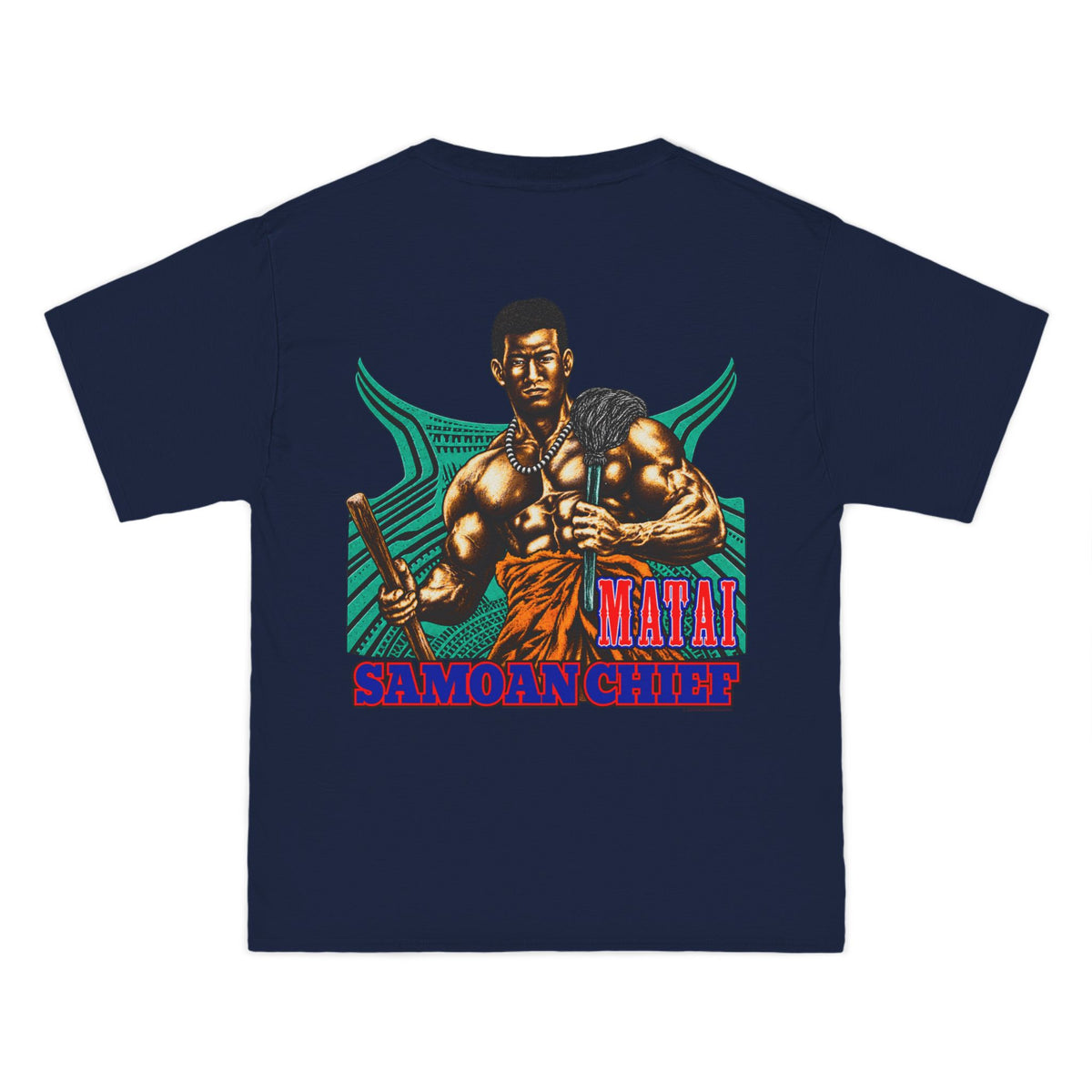 Samoan Strength Samoan Chief Matai Beefy-T®  Short-Sleeve T-Shirt