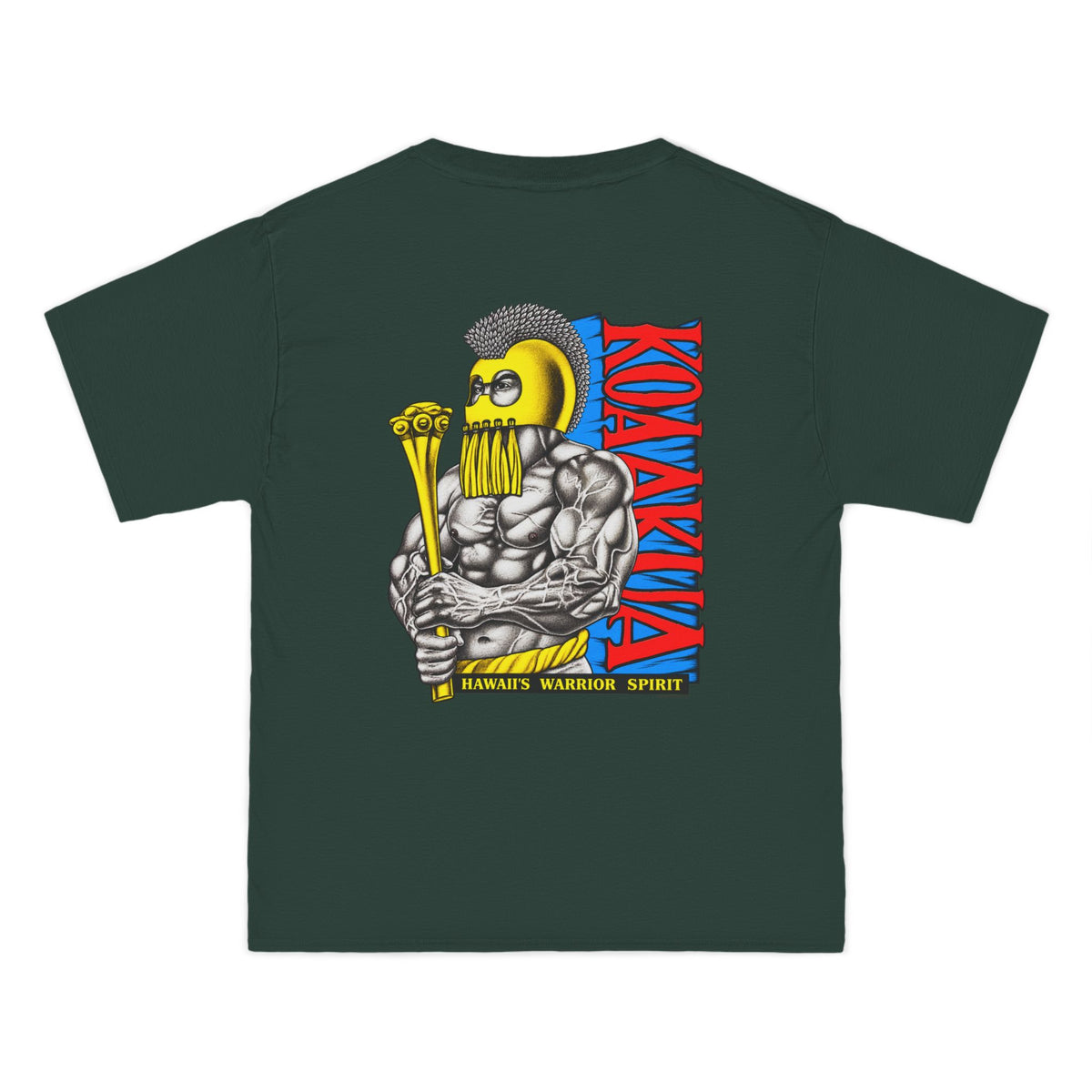 Hawaiian Strength Koa Akua Hawaii's Warrior Spirit Beefy-T®  Short-Sleeve T-Shirt